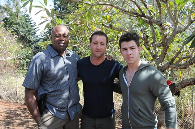 Nick Jonas On Location