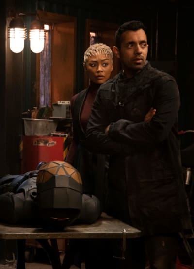 Jackson and Gaia - The 100 Season 7 Episode 4