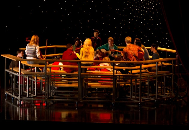 Moving Glee Scene