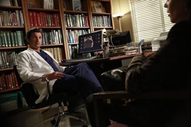 Derek in His Office