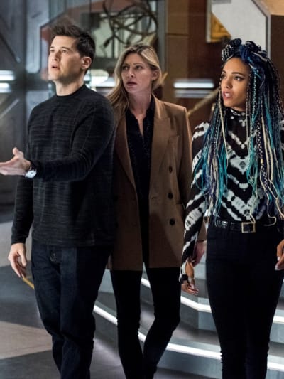 Nate, Ava, and Charlie - DC's Legends of Tomorrow Season 5 Episode 9