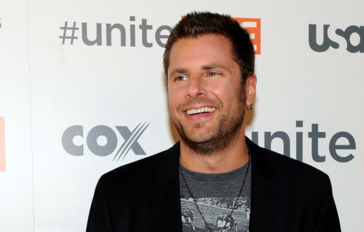 James Roday Attends Concert