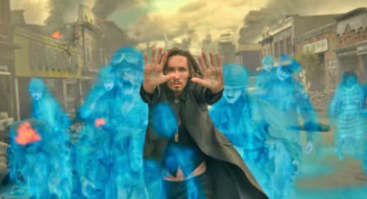 Klaus and Ghost Soldiers - The Umbrella Academy Season 2 Episode 1