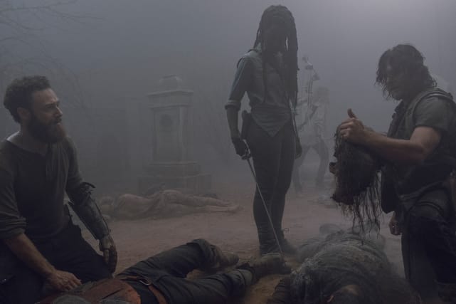 Most Shocking Moment - The Whisperers Reveal / Jesus' death.