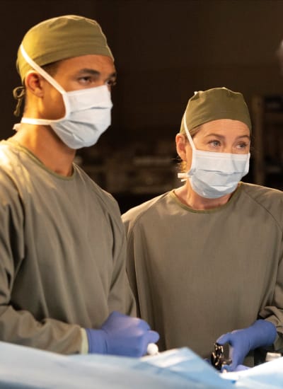 MerNick Scrub In -tall - Grey's Anatomy Season 18 Episode 7