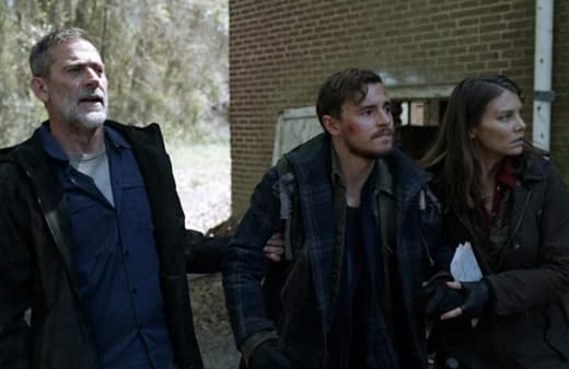 Maggie, Negan, and Alden - The Walking Dead