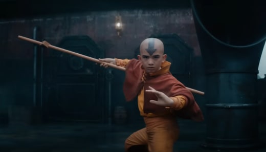 Aang Ready To Fight