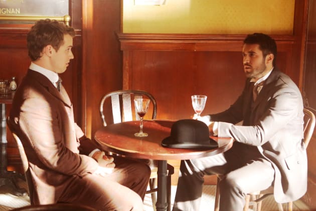 Time Travelers Having Drinks - Time After Time Season 1 Episode 5