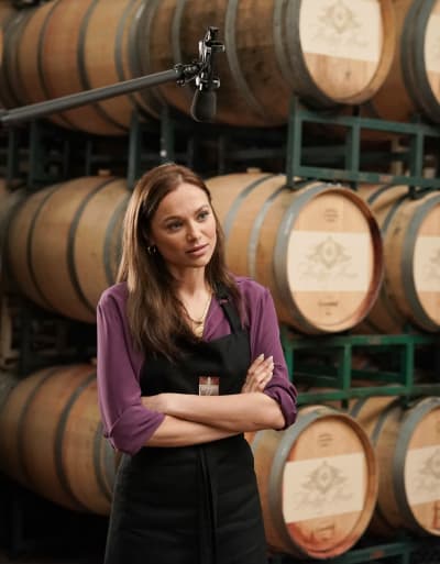Veronica at the Winery-tall - Promised Land Season 1 Episode 1