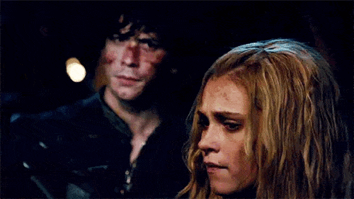 Bellamy and Clarke During Season 3 - The 100