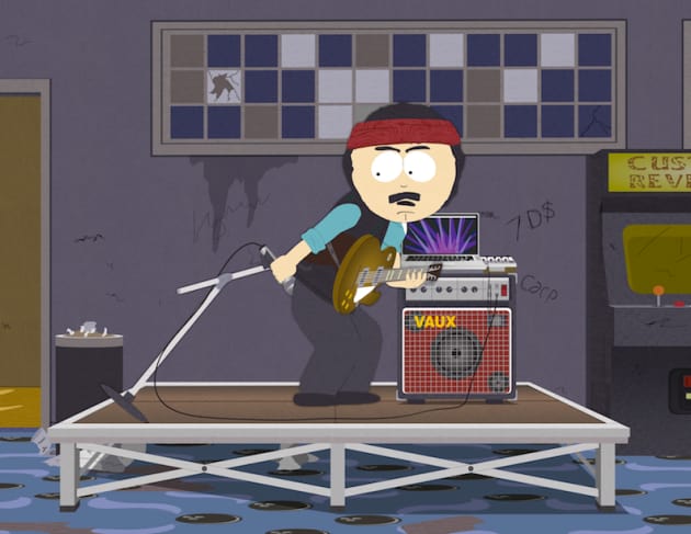 Randy on Stage