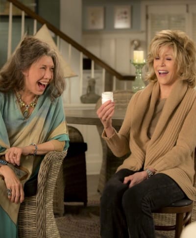 Grace and Frankie Laugh