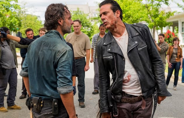 Rick vs. Negan - The Walking Dead Season 7 Episode 8