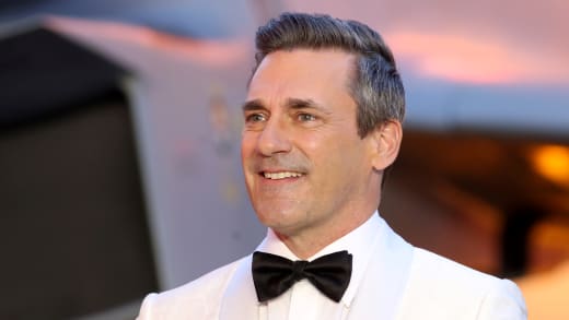 John Hamm attends the Royal Film Performance and UK Premiere of "Top Gun: Maverick" 