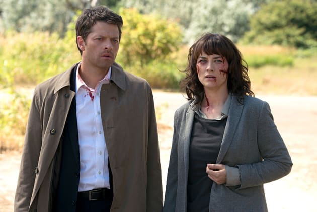 Cas and Hannah - Supernatural Season 10 Episode 3