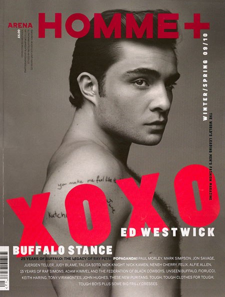 Ed Westwick: Arena Homme Plus