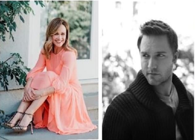 Nikki DeLoach and Scott Porter Hallmark