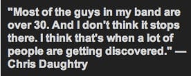 Daughtry Quote Daughtry Quote