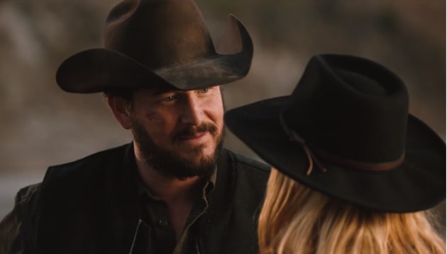 Rip and Beth Connect - Yellowstone Season 2 Episode 3 - TV