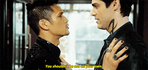 magnus + camille [+malec] » you caused my heart to bleed 