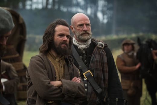 Anghus and Dougal in 'Rent' - Outlander