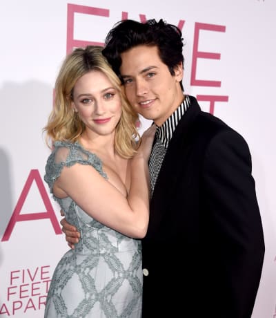 Lili Reinhart and Cole Sprouse Attend Movie Premiere