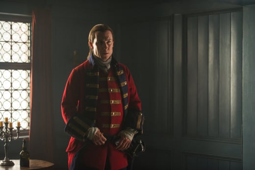 Tobias Menzies as Captain Jack Randall - Outlander Season 1 Episode 6