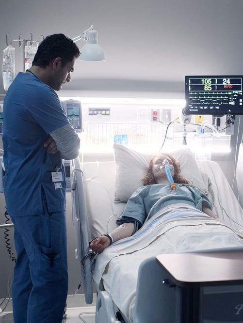Bash Worries About Nicole - Transplant Season 1 Episode 11