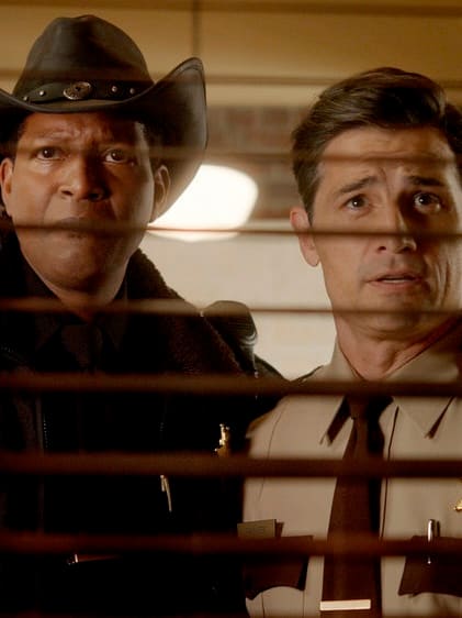 Peering Out the Window Resident Alien Season 3 Episode 1 TV