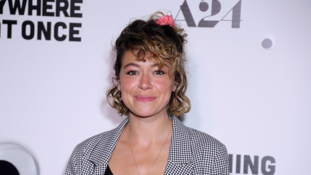 Tatiana Maslany attends the premiere of A24's "Everything Everywhere All At Once"