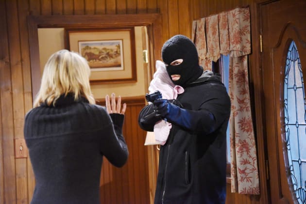 Someone Grabs Holly - Days of Our Lives