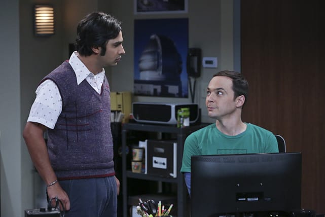 Sheldon collaborates the big bang theory