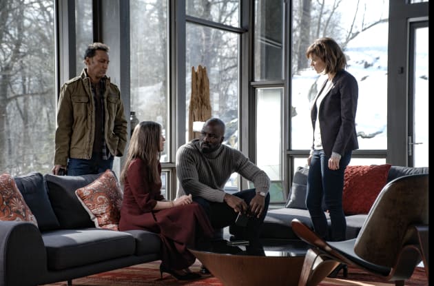 Trio + wife - EVIL Season 1 Episode 1