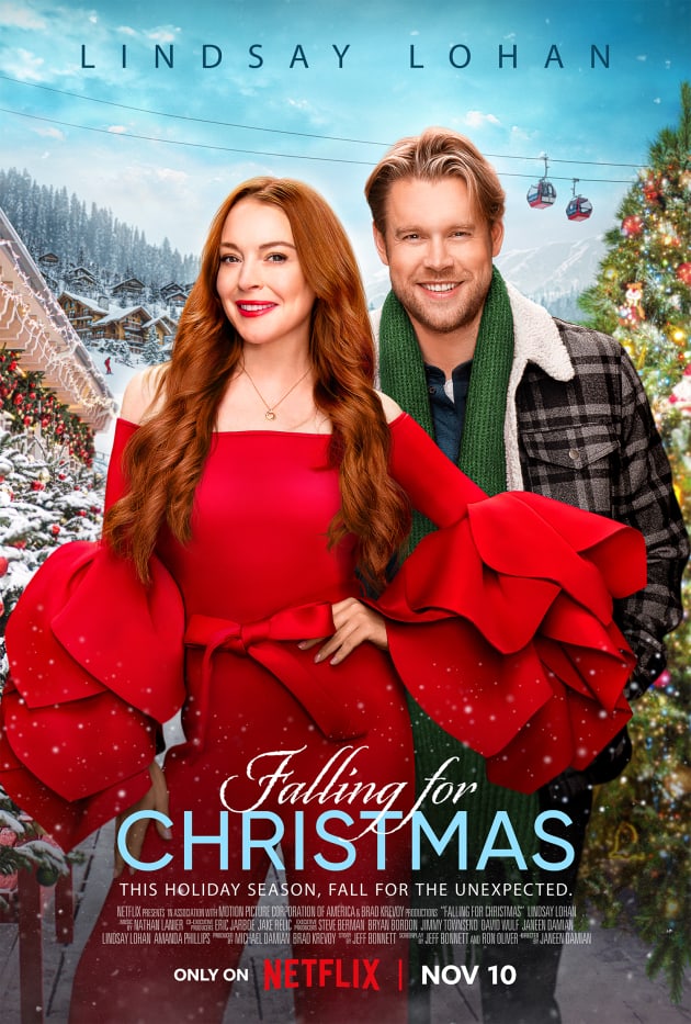 Falling For Christmas: Netflix Unveils First Look at Lindsay Lohan Movie - TV Fanatic