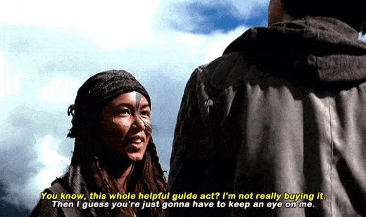 Emori and Murphy Meet Each Other - The 100