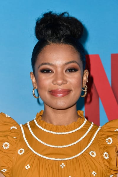 Jaz Sinclair attends the Special Screening of Netflix's 