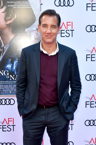 Clive Owen attends "The Song Of Names" Premiere at AFI FEST 