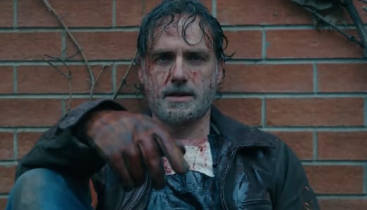 The Walking Dead: The Ones Who Live Blood Soaked Rick