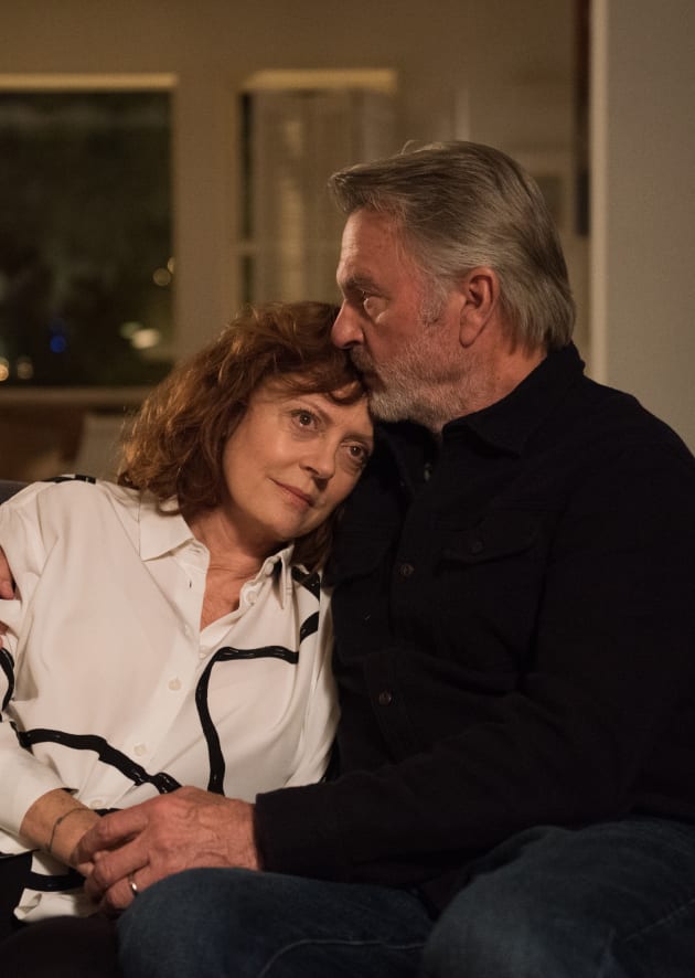 Susan Sarandon as Lily and Sam Neill as Paul