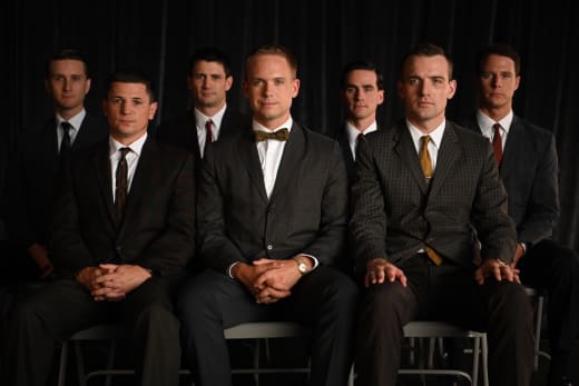 Mercury Seven Class Photo - The Right Stuff Season 1 Episode 2