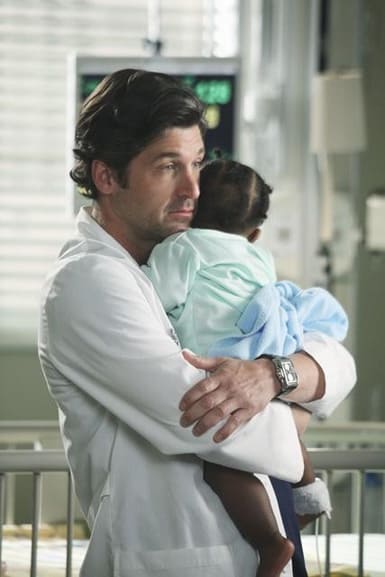 Derek With a Baby