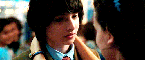Mike and Eleven - Stranger Things