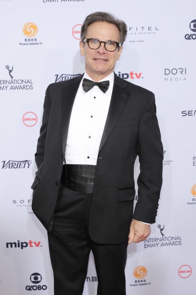 Peter Scolari attends the 44th International Emmy Awards 