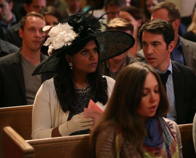 Mindy Attends Church