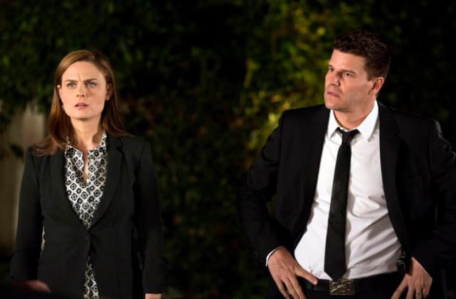 Brennan and Booth Look Mystified