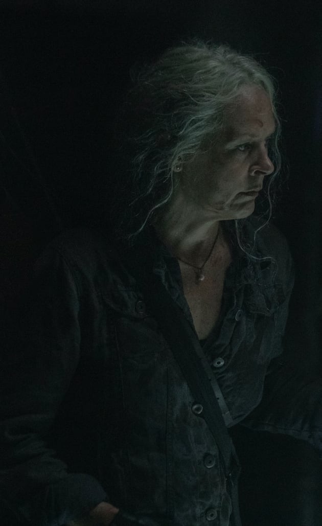 Carol in Darkness The Walking Dead Season 10 Episode 3 TV Fanatic