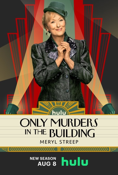 Meryl Streep Season 3 Key Art - Only Murders In the Building