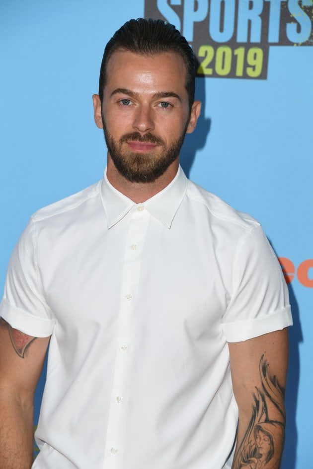 Artem Chigvintsev attends Nickelodeon Kids' Choice Sports 2019