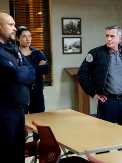 Cruz, Violet, and Hermann Problem-Solve - Chicago Fire Season 12 Episode 11