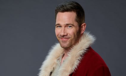 Luke Macfarlane Talks Playing Santa in Catch Me If You Claus, Leaning into High-Concept Hallmark Fare